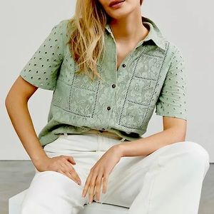 Anthropologie Fern Top